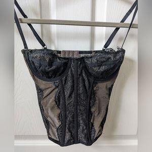 Urban Outfitters Black Corset XS